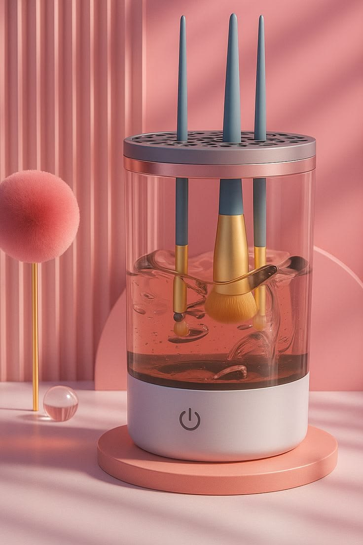 Electric Makeup Brush Cleaner